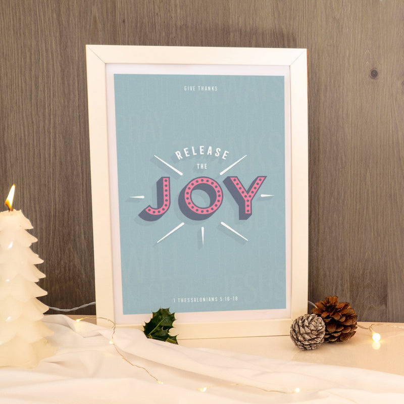 ‘Release the joy’ Poster